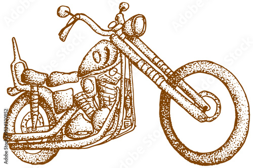 Motorcycle Side View