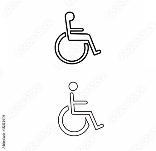 International Symbol of Access (Wheelchair User Icon)