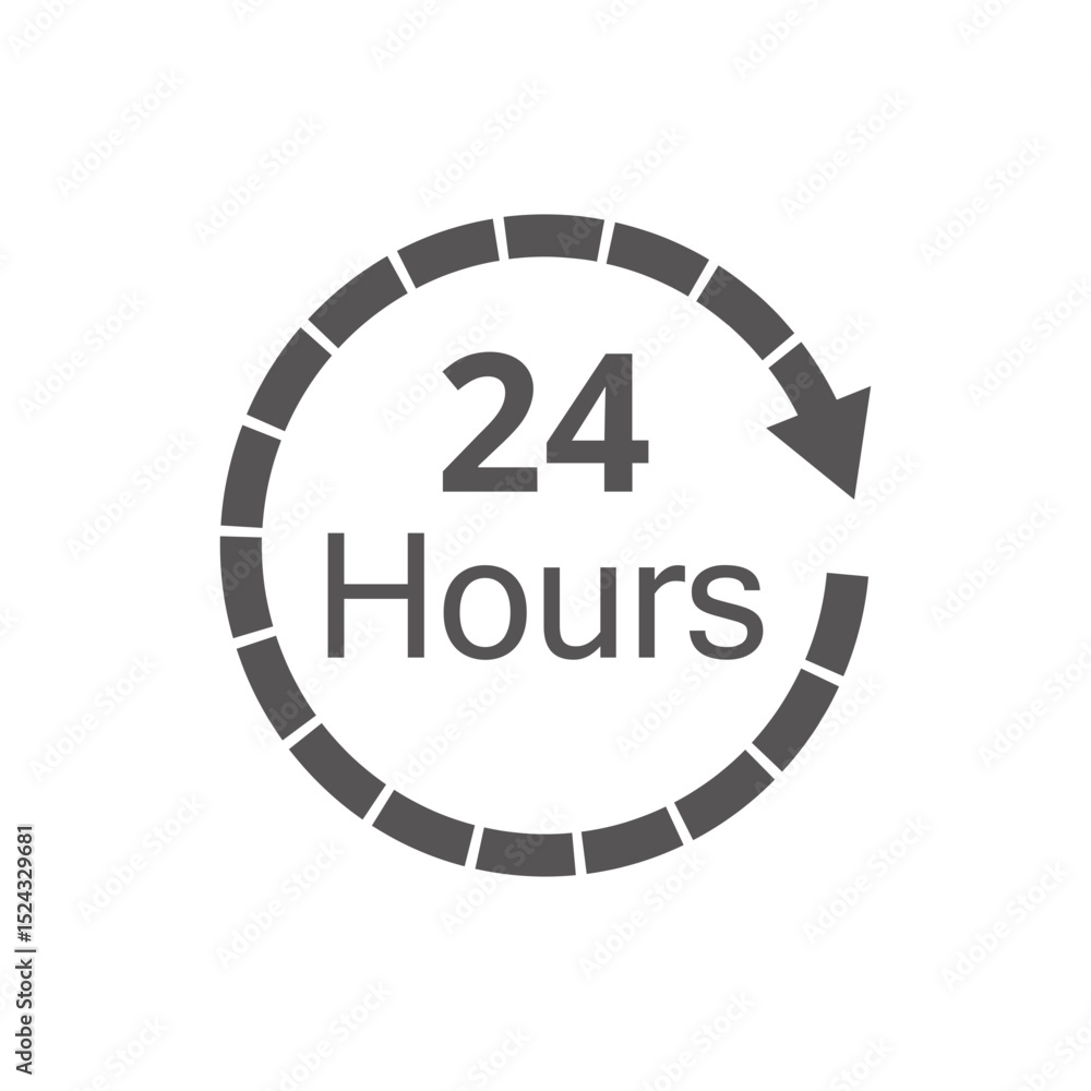 24 HOURS VECTOR LOGO GRAY 24 HOURS VECTOR LOGO GRAY