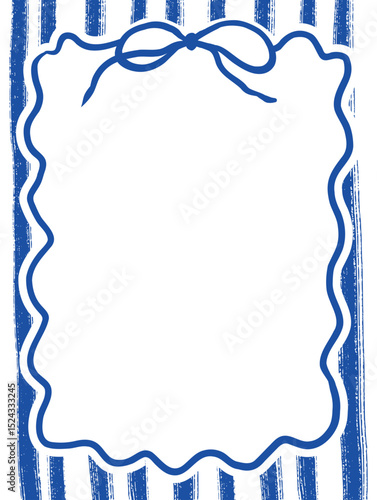 Vintage hand drawn frames with curve lines in whimsical Mediterranean. Minimalist La dolce vita Italian style rectangle border and Vector elegant minimalist line art borders for poster,banner,wedding 