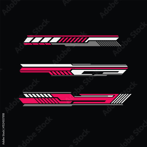 vector decal car livery car body wrapping background
