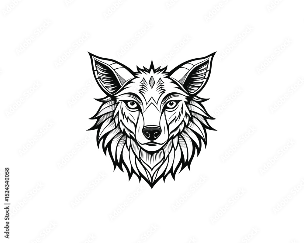 Fototapeta premium Wildlife Animal Vector Icons Set on White Background Jungle and Safari Animals Vector Illustration