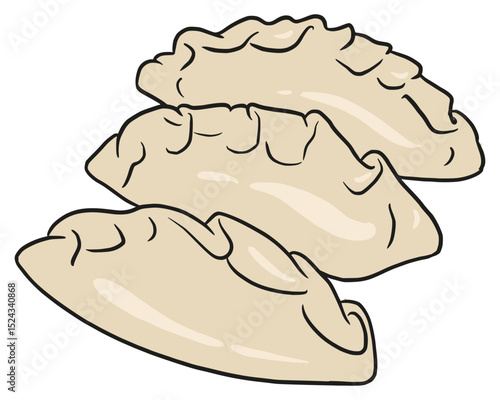 delicious dumpling food