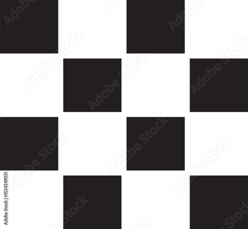 black and white chess board