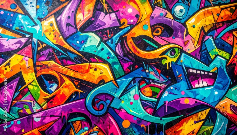 crunchy abstract background, psychedelic illustration crunchy abstract background, psychedelic illustration