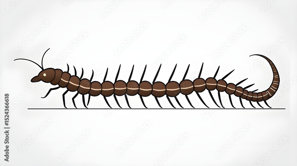 Fototapeta premium image of poisonous insect