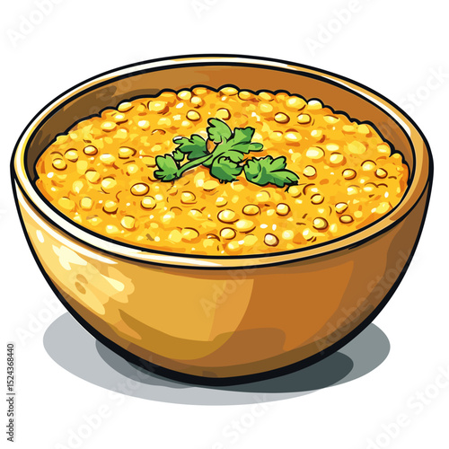 Dal Tadka Yellow Lentil Curry with Chili and Coriander
