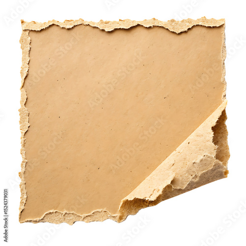 old paper with burnt edges