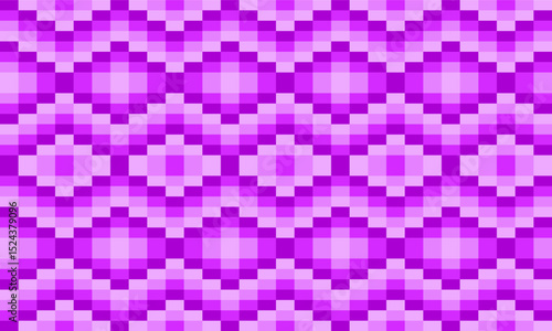 vintage purple pink color block arrange in diamond patchwork repeat seamless style design for fabric print or t-shirt paint or backdrop wall