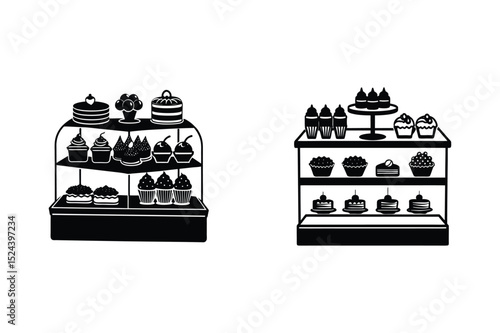 Bakery Display Cases Cakes, Cupcakes, and Pastries