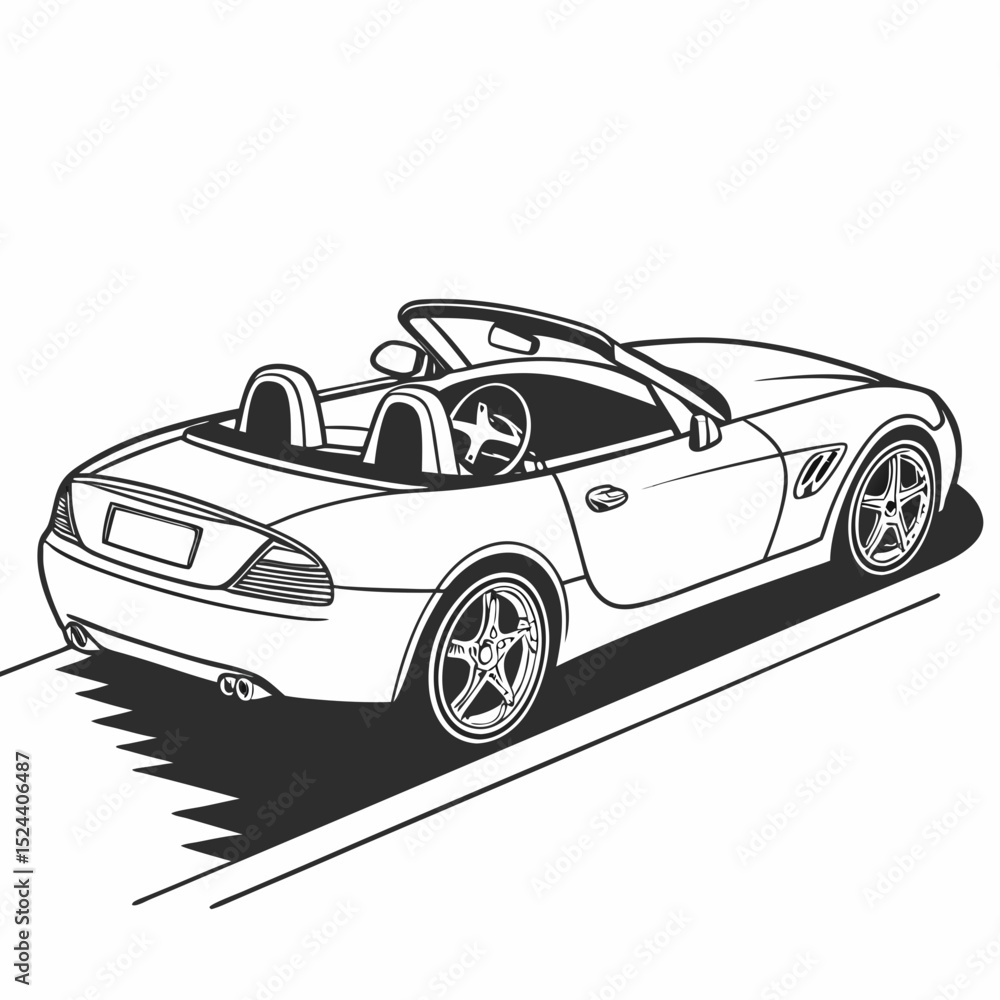 Fototapeta premium Car icon