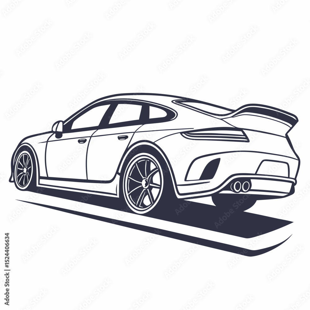 Naklejka premium Car icon 