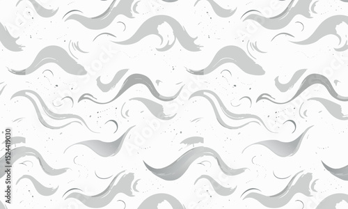 Abstract Flowing Wind Swirls Vector Background