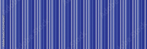 Gluffy texture pattern stripe, trim vertical background seamless. Vndependence day lines vector fabric textile in blue and sterling silver colors.