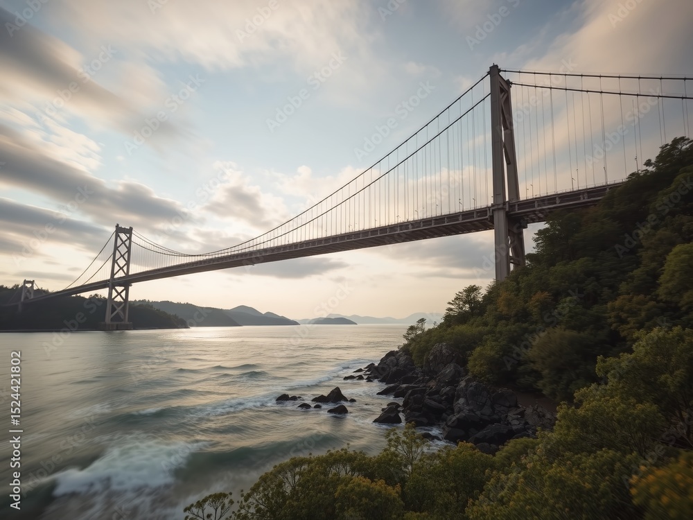Fototapeta premium New Tappan Zee Bridge 4K Time-Lapse View