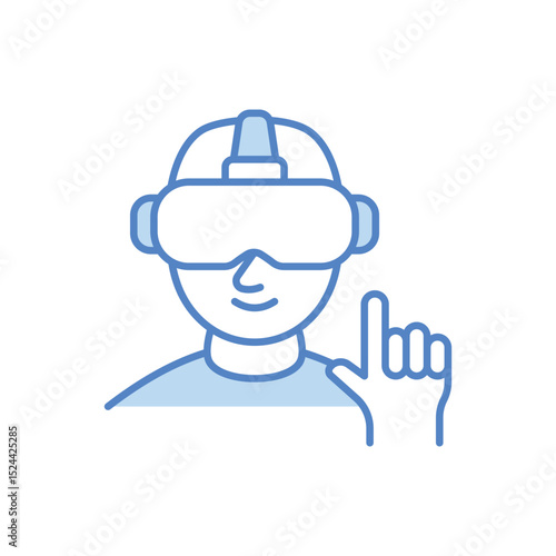 Interactivity Icon vector