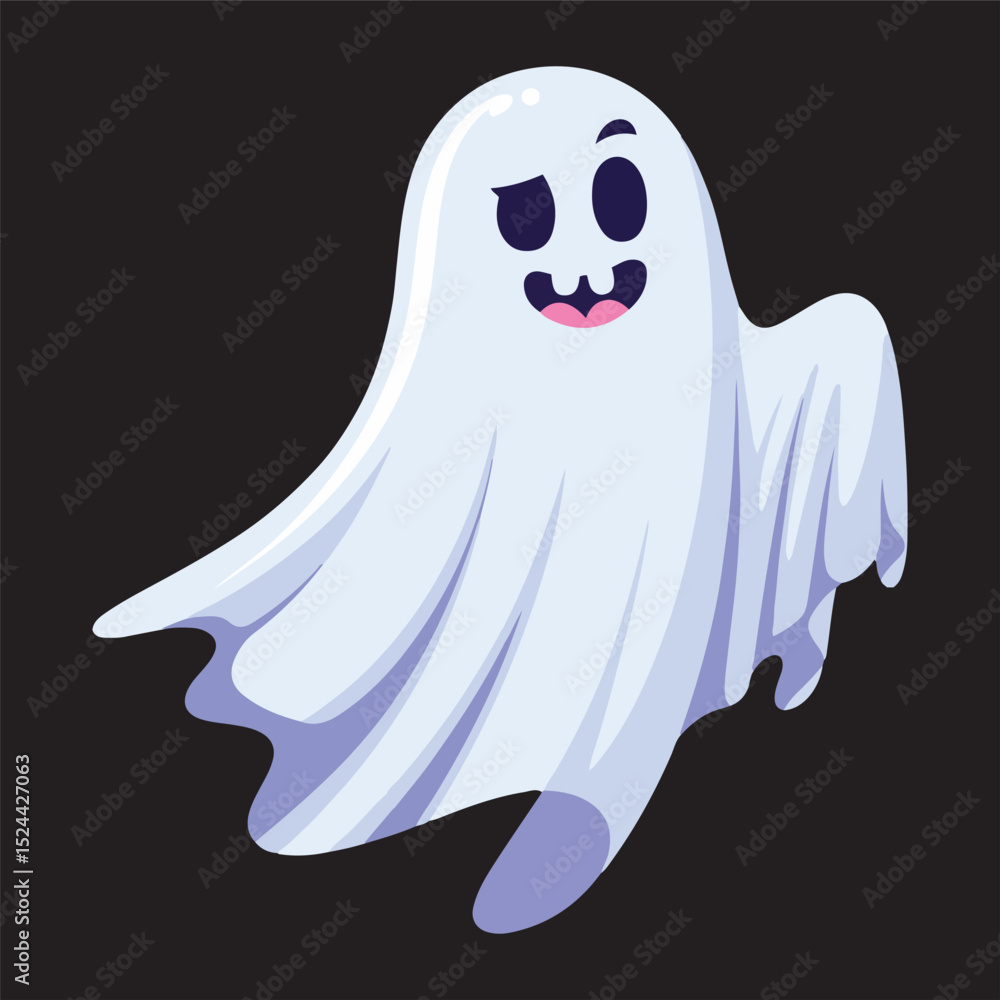 Cute Cartoon Ghost for Halloween Cute Cartoon Ghost for Halloween