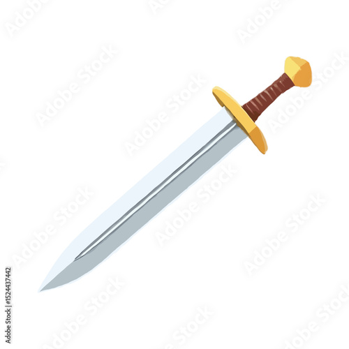 Detailed Roman Gladius Sword