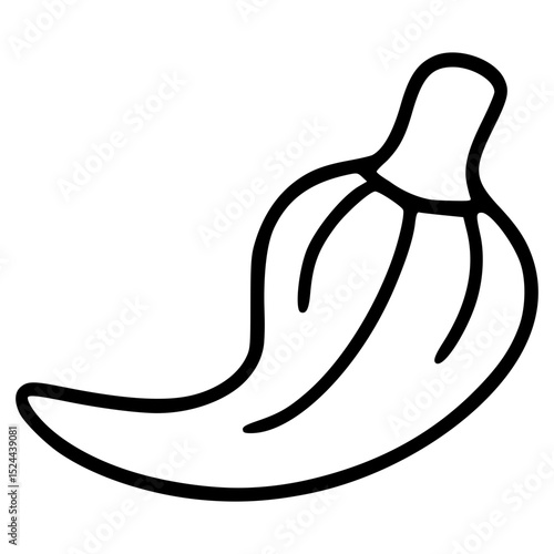 Chili Simple Illustration