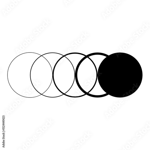 Transition, Motion Icon – Visual Representation of Progress, Change, and Flow