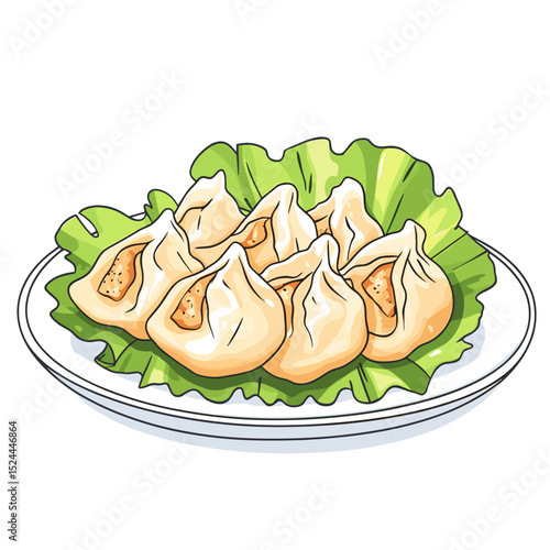 Traditional Jiaozi Dumplings