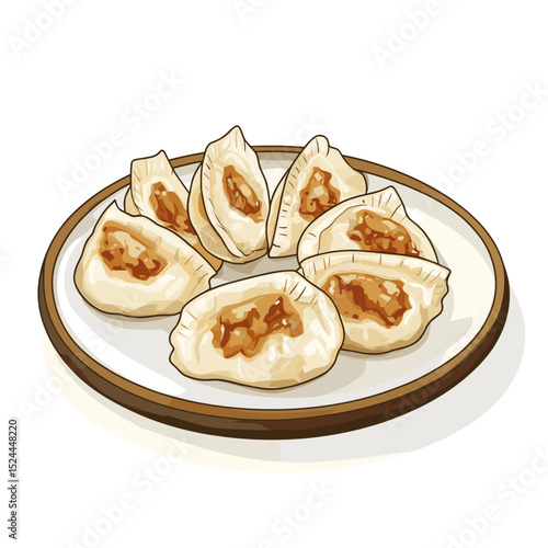 Traditional Jiaozi Dumplings