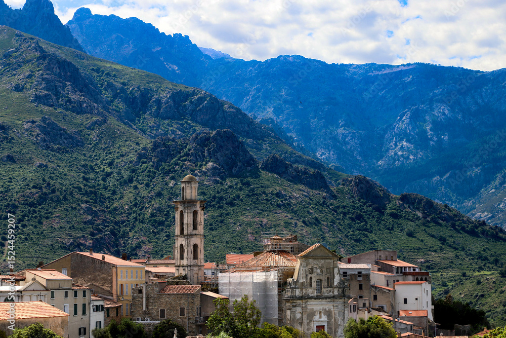 Fototapeta premium Montemaggiore, Corse