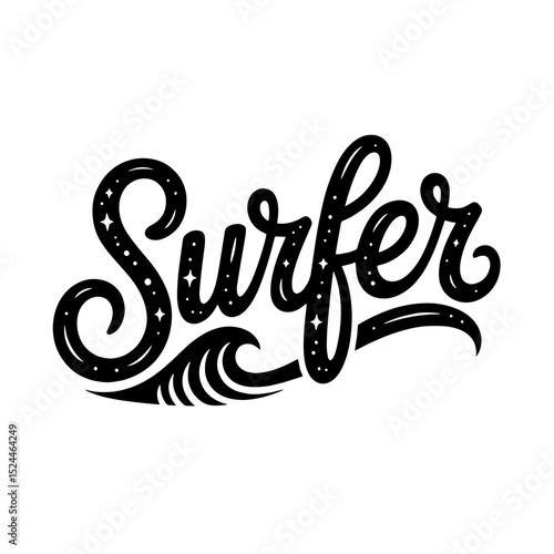 Surfer rides the waves with excitement at Riptide surfing competition on a sunny beach day