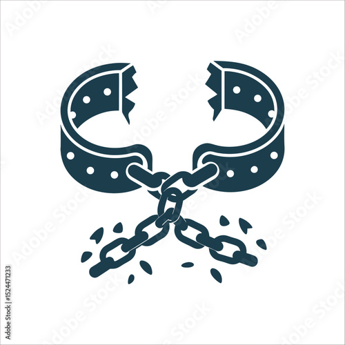 Fenrirs Chain broken shackle representing binding spells Broken Chain Shackle: Freedom and Overcoming Obstacles