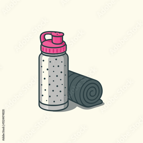 Illustration of a jar of jam