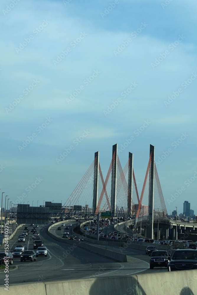Obraz premium Steel Veins of the City