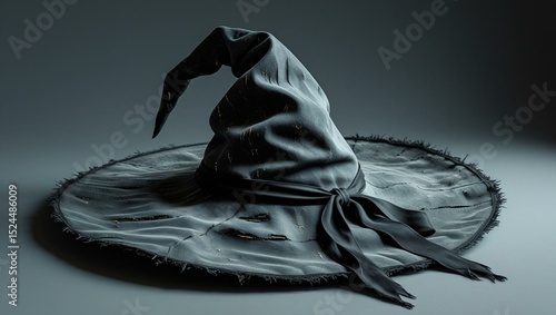 chapéu de bruxa preto estúdio