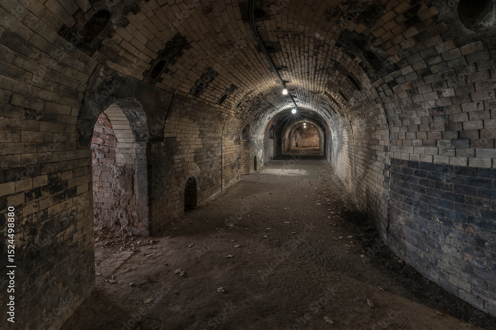 Obraz premium circular oven of a historic brick factory