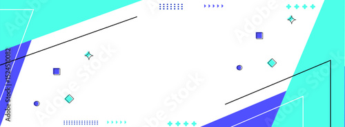 Abstract blue background minimalist. which futuristic with style blue triangle in cornel.10 eps