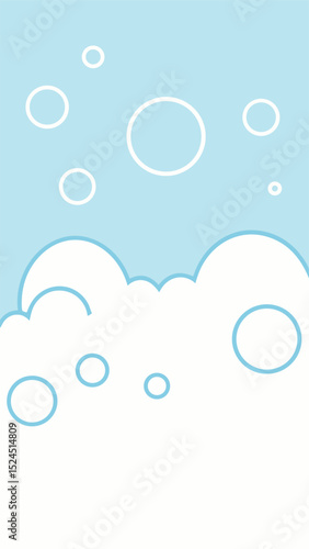 Abstract bubbles and cloud design with transparency ideal for various design projects