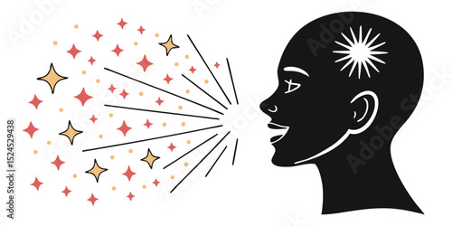 Drug Allergies Glyph Icon Allergic Reaction Stock Vector
