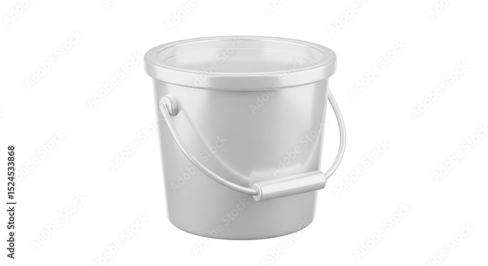 Gleaming white container on a black background Gleaming white container on a black background