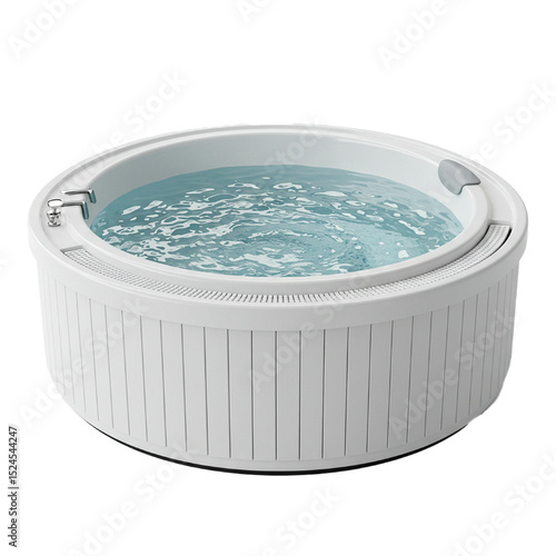 Jacuzzi isolated on white background