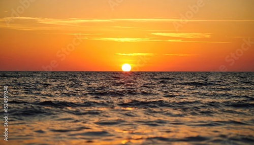 Sunset over the Ocean: A Golden Hour Spectacle