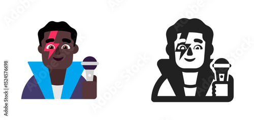 Person with Coffee Dark Skin