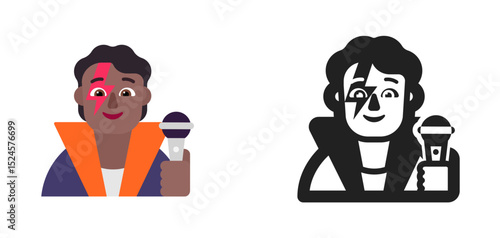 Person with Coffee Dark Skin