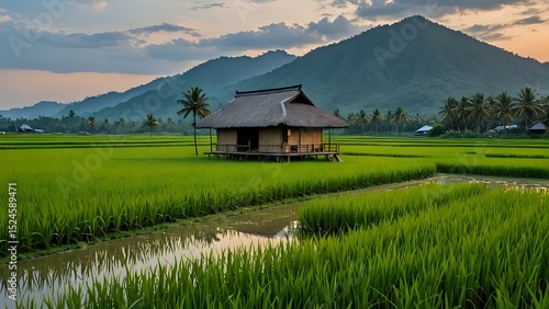 house in the mountains