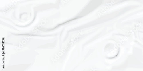 Abstract wrinkled creased crumple ragged parchment empty wrinkle cardboard blank ripped surface wrinkle old paper white crumple texture background.	
