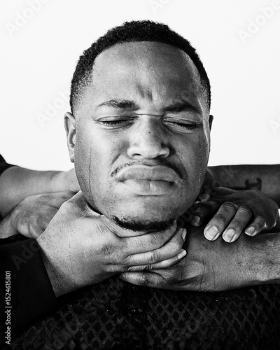 Men Fine Art Trauma Black And White Photos 