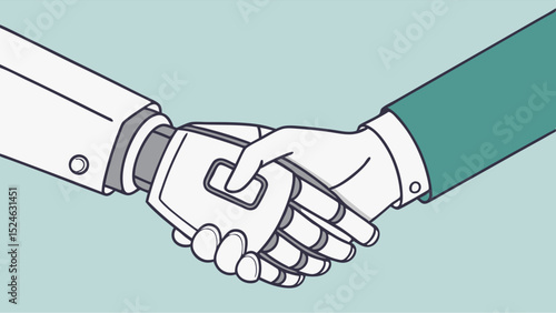 Robotic Handshaking with Human Hand