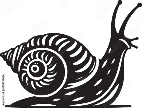 snail on the road, snail vector illustration, snail vector illustration icon