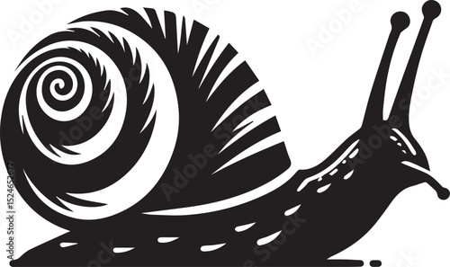 snail on the road, snail vector illustration, snail vector illustration icon