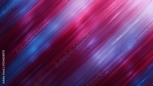 Abstract Video of Diagonal Lines in Shades of Purple, Pink and Blue