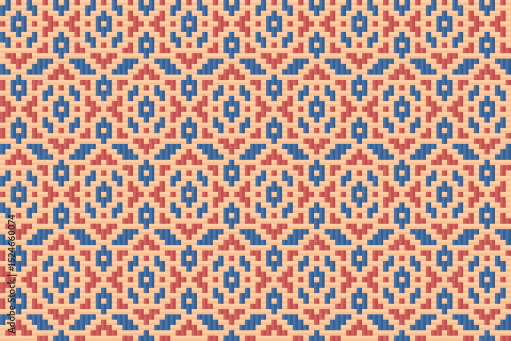 Fototapeta premium seamless traditional pattern called Anyaman