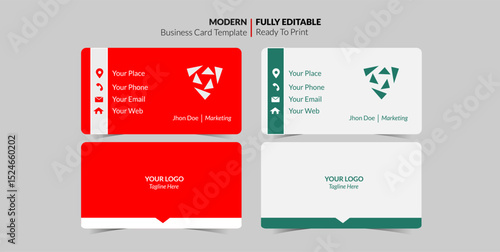 Luxury Business card visiting card design Template